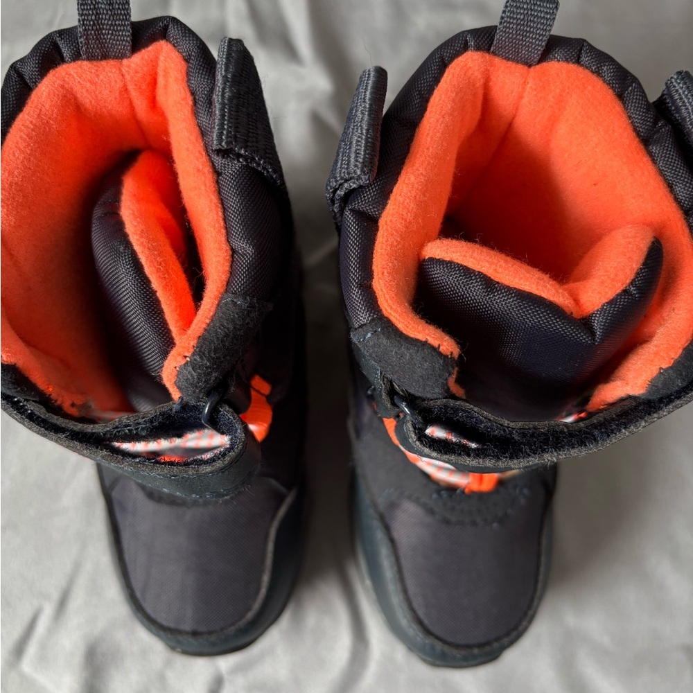 Carter's Kids Black and Orange Boots - Picture 6 of 6